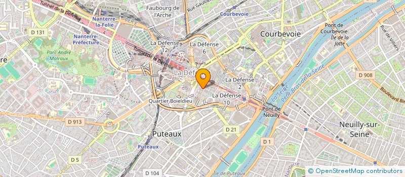 localisation de l'entreprise 900 891 573 à COLOMBES
