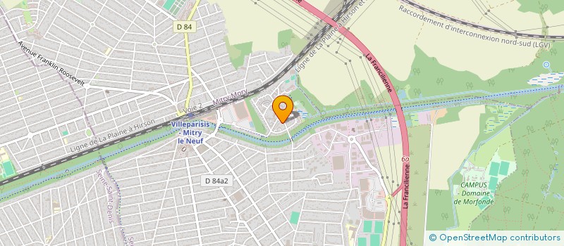 localisation de l'entreprise 900 896 572   VILLEPARISIS