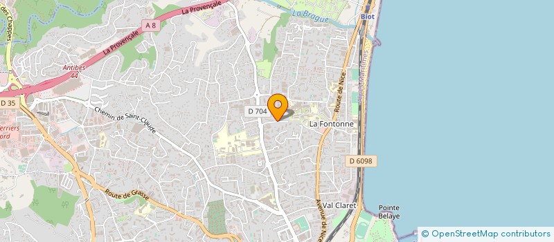 localisation de l'entreprise 900 906 595 à ANTIBES