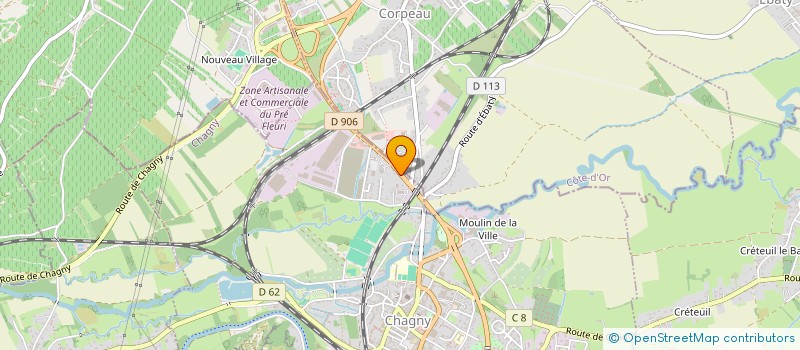 localisation de l'entreprise 900 907 965   CHAGNY