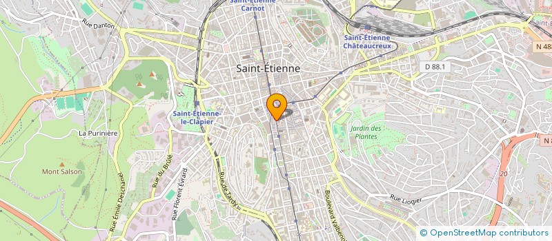 localisation de l'entreprise 900 909 813   SAINT-ETIENNE