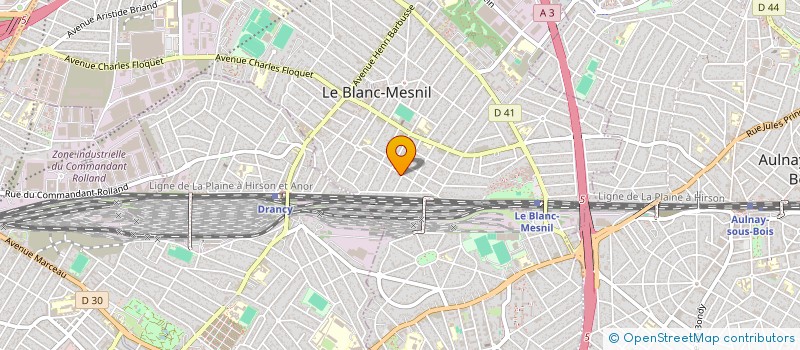 localisation de l'entreprise 900 911 397 à LE BLANC-MESNIL