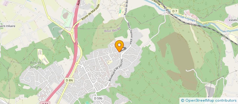 localisation de l'entreprise 900 913 294 à BOUC-BEL-AIR