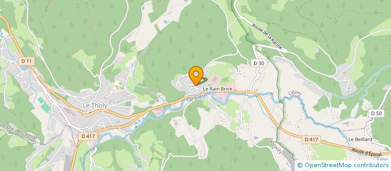 localisation de l'entreprise 900 923 160   LE THOLY