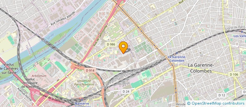 localisation de l'entreprise 900 923 509   NANTERRE