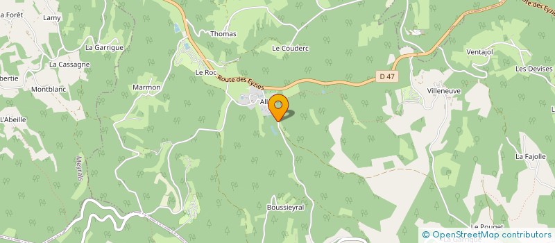 localisation de l'entreprise 900 924 606   SAINT-ANDRE-D'ALLAS