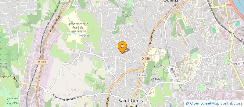 localisation de l'entreprise 900 934 340   SAINT-GENIS-LAVAL