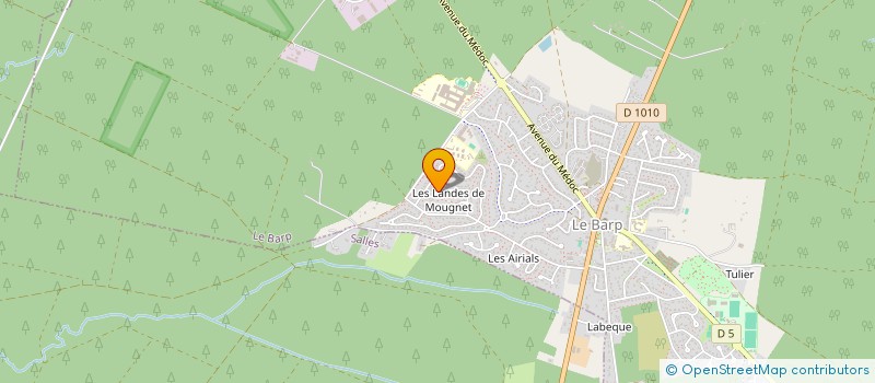 localisation de l'entreprise 900 945 221   LE BARP