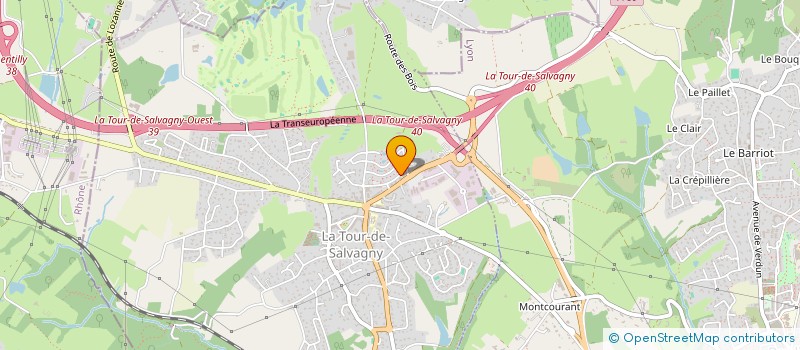 localisation de l'entreprise 900 950 510   DONZENAC