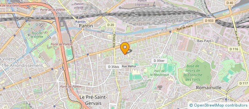 localisation de l'entreprise 900 959 305   BOBIGNY