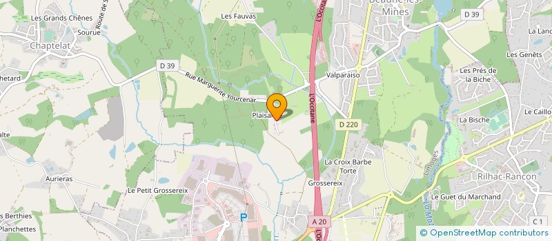 localisation de l'entreprise 900 962 226   CONDAT-SUR-VIENNE