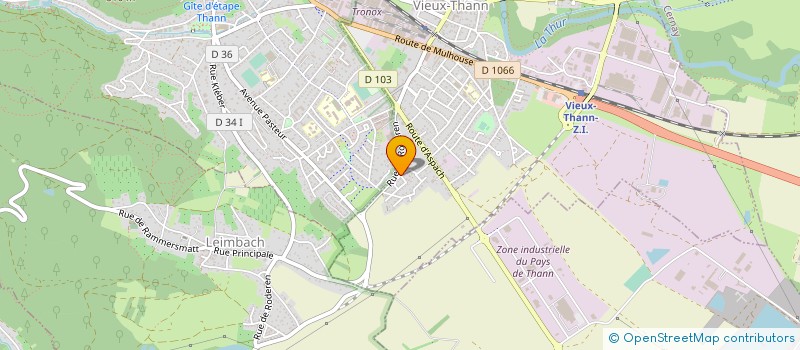 localisation de l'entreprise 900 969 700   VIEUX-THANN