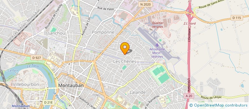 localisation de l'entreprise 900 990 110   MONTAUBAN