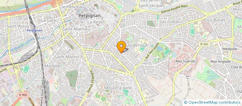 localisation de l'entreprise 900M à PERPIGNAN