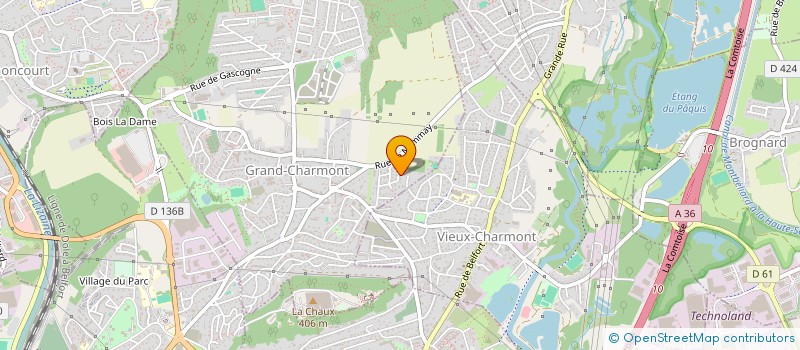 localisation de l'entreprise 901 015 081   GRAND-CHARMONT