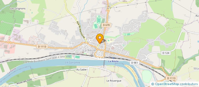 localisation de l'entreprise 901 024 505   LA REOLE