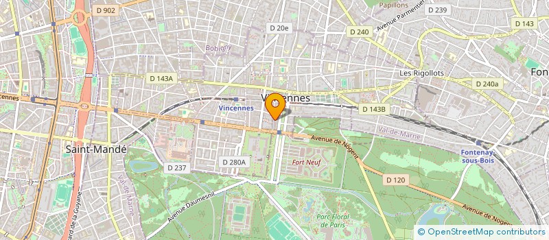 localisation de l'entreprise 901 027 045 à VINCENNES