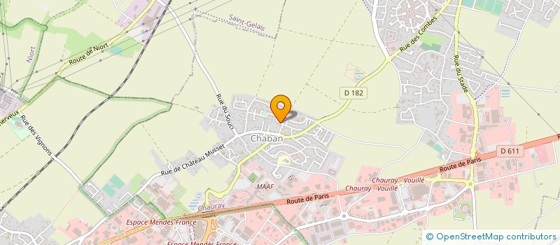 localisation de l'entreprise 901 033 837   CHAURAY