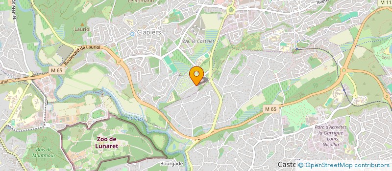 localisation de l'entreprise 901 056 135   CLAPIERS