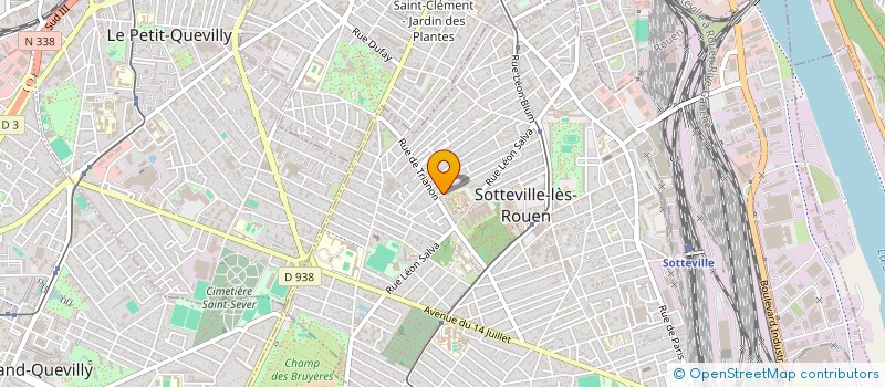 localisation de l'entreprise 901 069 609 à SOTTEVILLE-LES-ROUEN