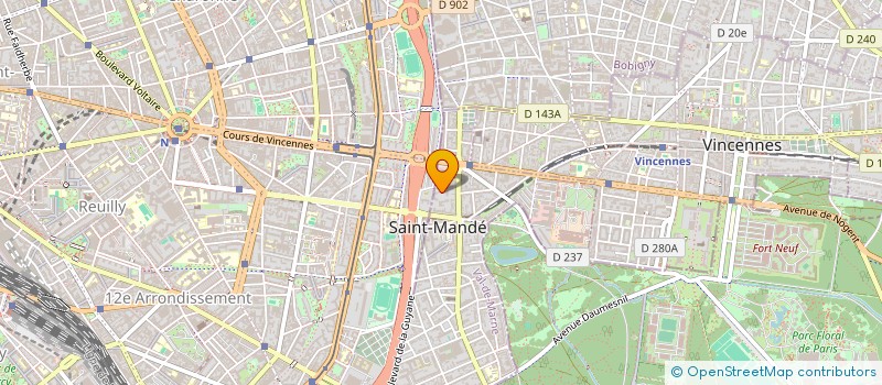 localisation de l'entreprise 901 118 711  à SAINT-MANDE