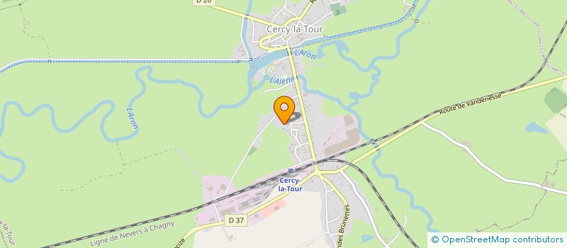 localisation de l'entreprise 901 120 949   CERCY-LA-TOUR