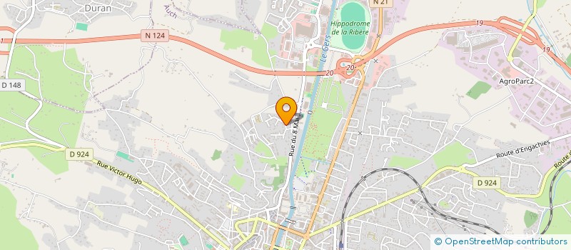 localisation de l'entreprise 901 125 641   AUCH