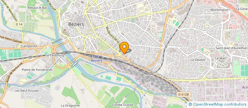 localisation de l'entreprise 901 138 206   BEZIERS