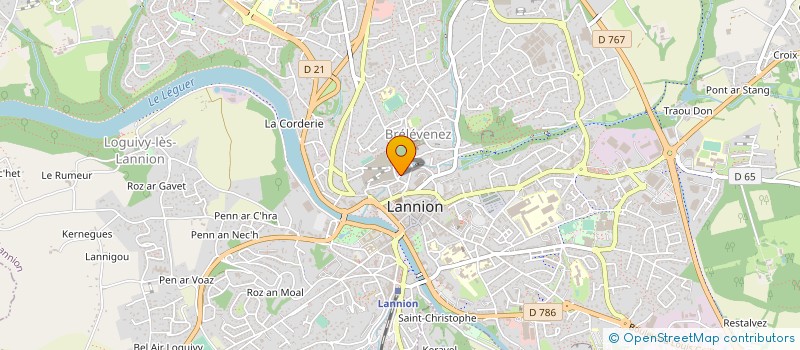 localisation de l'entreprise 901 151 597   LANNION