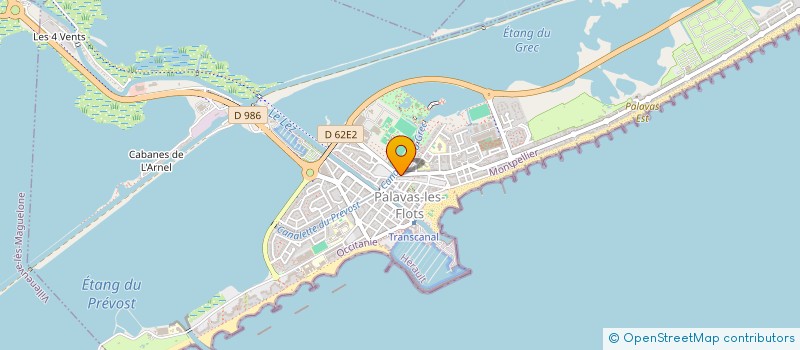 localisation de l'entreprise 901 153 981  à PALAVAS-LES-FLOTS