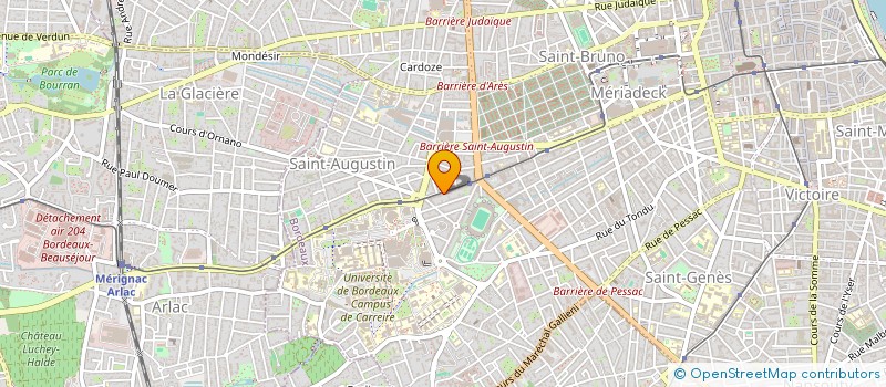 localisation de l'entreprise 901 178 178   BORDEAUX