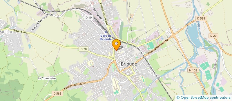 localisation de l'entreprise 901 182 816   BRIOUDE