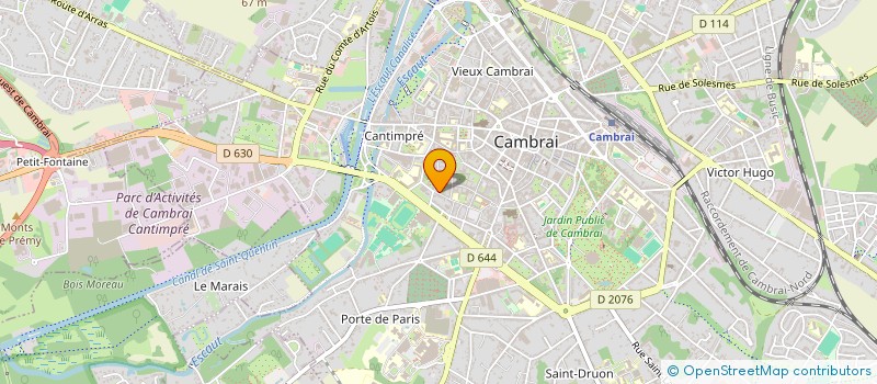 localisation de l'entreprise 901 182 907   CAMBRAI