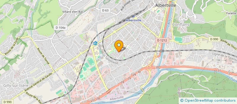 localisation de l'entreprise 901 193 821   ALBERTVILLE