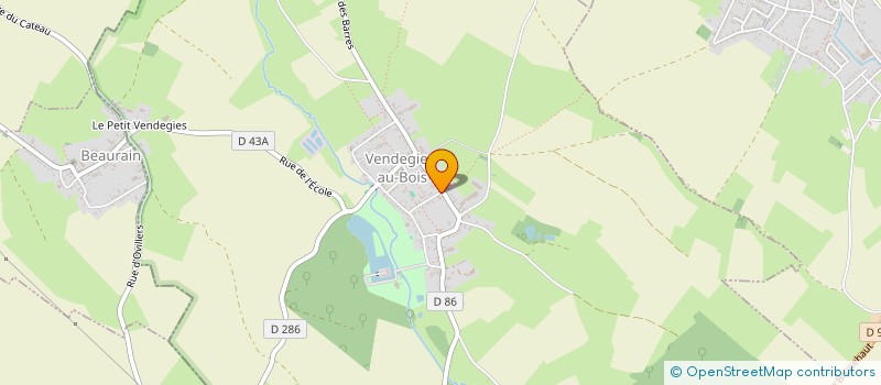 localisation de l'entreprise 901 231 035 à VENDEGIES-AU-BOIS