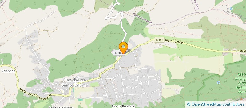 localisation de l'entreprise 901 344 614 à PLAN-D'AUPS-SAINTE-BAUME