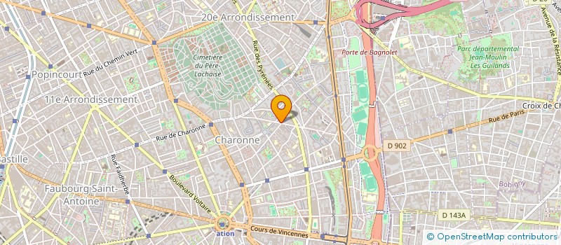 localisation de l'entreprise 901 351 387   PARIS