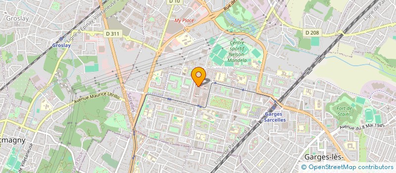 localisation de l'entreprise 901 358 937   LE BOURGET