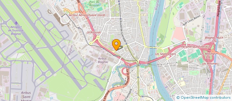 localisation de l'entreprise 901 384 255   BLAGNAC