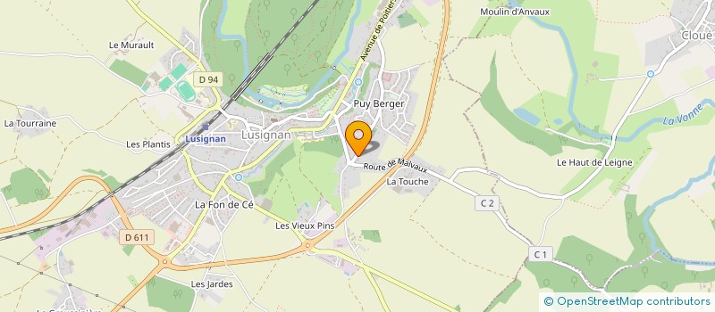 localisation de l'entreprise 901 403 535   LUSIGNAN