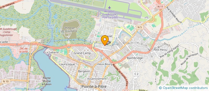 localisation de l'entreprise 901 440 586 à POINTE-A-PITRE