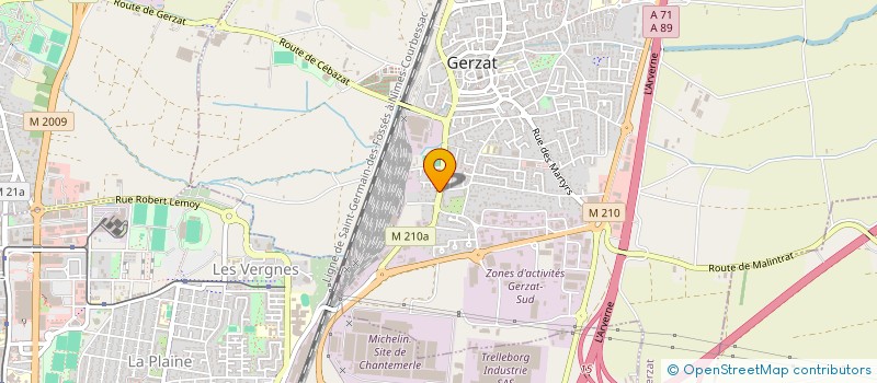 localisation de l'entreprise 901 465 476   GERZAT