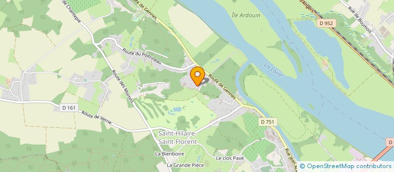 localisation de l'entreprise 901 487 900   SAUMUR