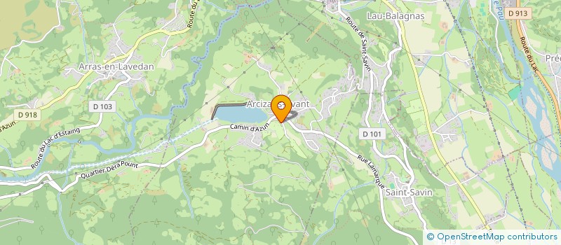 localisation de l'entreprise 901 499 905   ARCIZANS-AVANT