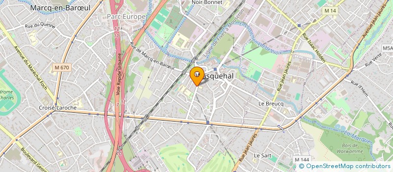 localisation de l'entreprise 901 501 742   WASQUEHAL