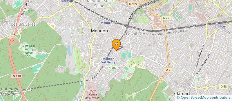localisation de l'entreprise 901 518 910 à MEUDON