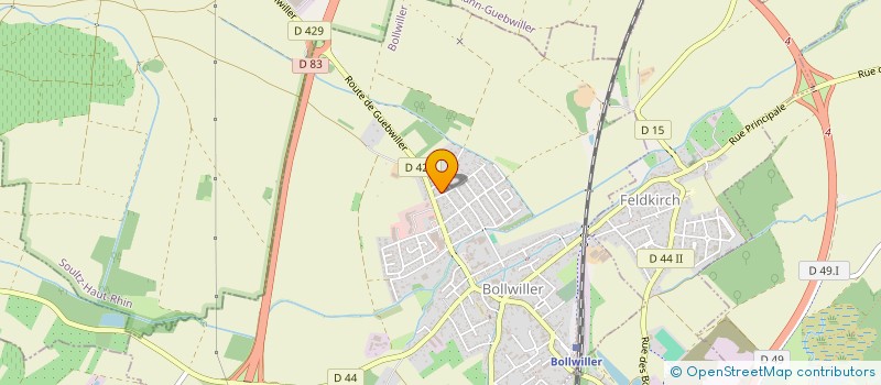 localisation de l'entreprise 901 525 550   BOLLWILLER