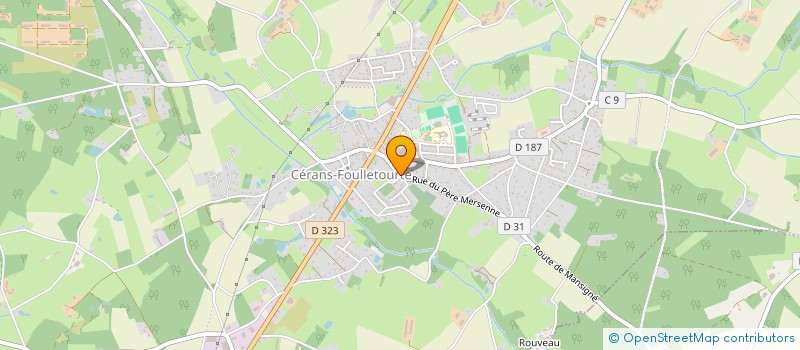 localisation de l'entreprise 901 544 213   CERANS-FOULLETOURTE