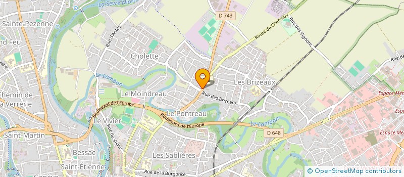 localisation de l'entreprise 901 550 939 à NIORT