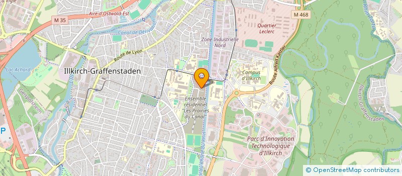 localisation de l'entreprise 901 552 224   ILLKIRCH-GRAFFENSTADEN